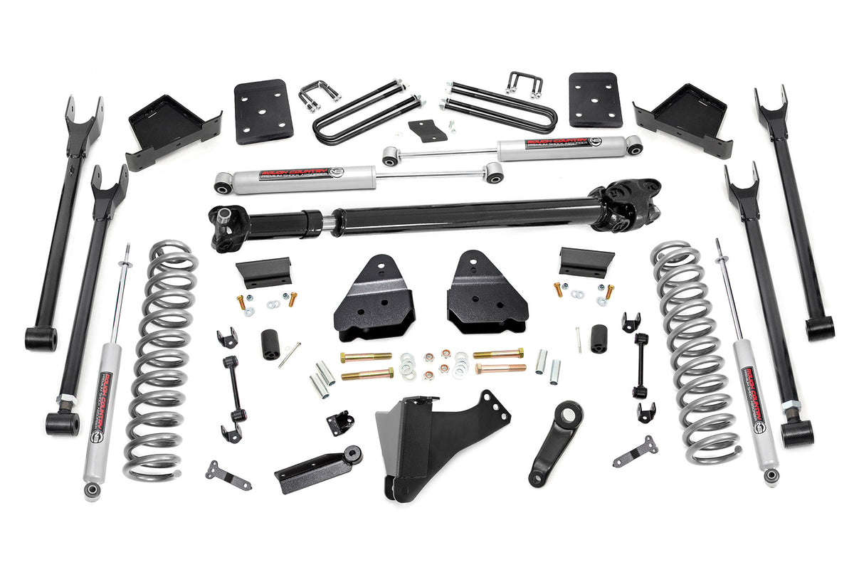 Rough Country 6 Inch Lift Kit | Ford F-250/F-350 Super Duty 4WD (2017-2022) - Kit 52620
