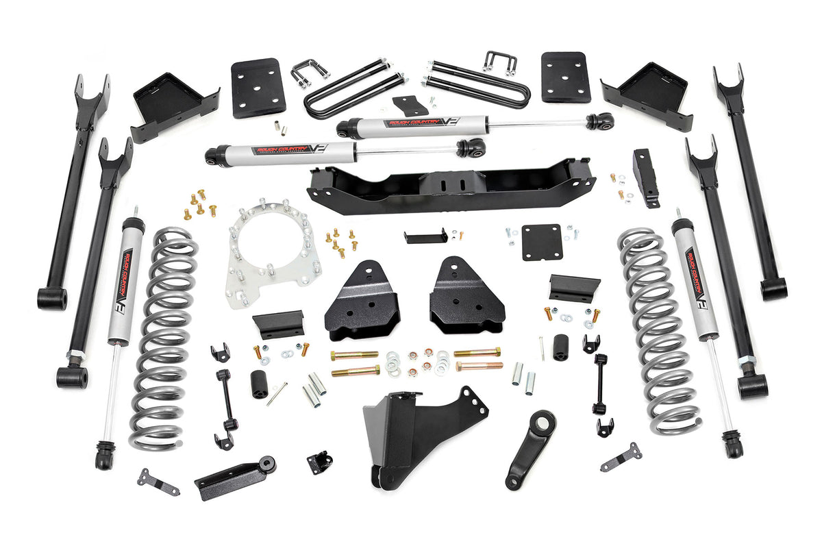Rough Country 6 Inch Lift Kit | Ford F-250/F-350 Super Duty 4WD (2017-2022) - Kit 52620