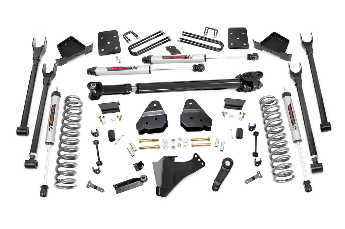 Rough Country 6 Inch Lift Kit | Ford F-250/F-350 Super Duty 4WD (2017-2022) - Kit 52620