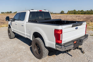 Rough Country Hard Tri-Fold Flip Up Bed Cover 6'10
