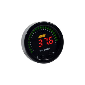 AEM X-Series Tru-Boost Controller Gauge w/ Boost Control Solenoid 80PSIg Internal MAP Sensor