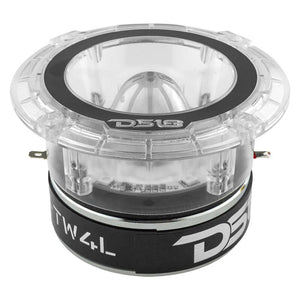 DS18 4.5in Super Bullet Tweeter 280 Watts RMS 1.75in Titanium Vc 4 ohm RGB LED Lights