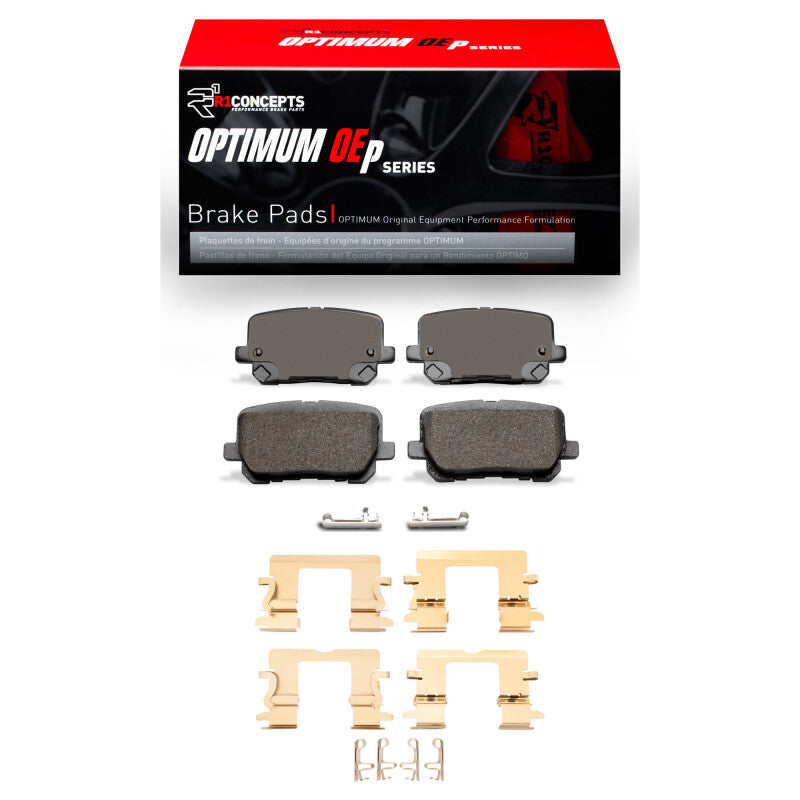 R1 14-23 Dodge Charger Rear Optimum OE Pads & Hardware Kit