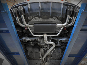 aFe MACHForce XP 3in-2.5in 304SS Exhaust Cat-Back 15-20 Audi S3 L4-2.0L (t) - Black Tips