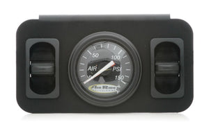 Ridetech 2-Way Analog Air Suspension Control Panel - Pneumatic Paddle Switch
