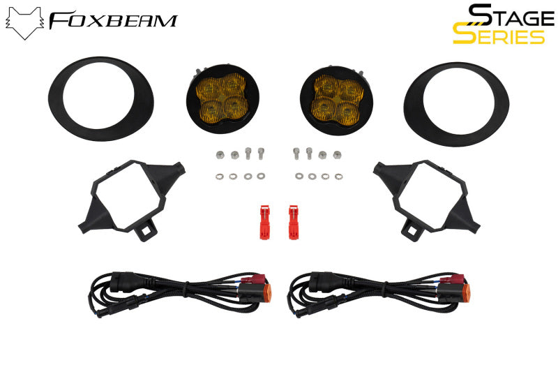 Diode Dynamics 00-07 Toyota Tundra/Sequoia SS3 Pro Type TS Kit - ABL Yellow SAE Fog