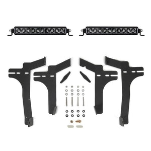 Rigid Industries 24+ Toyota Tacoma 10in. SR Midnight Grill Kit