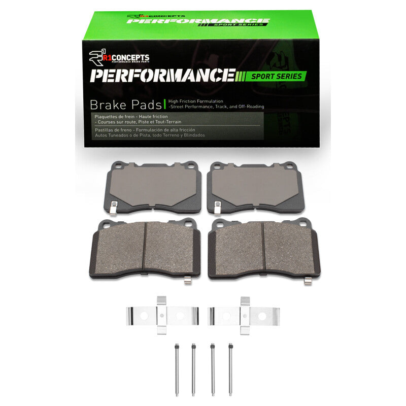 R1 04-21 Buick Regal Front Performance Sport Pads & Hardware Kit