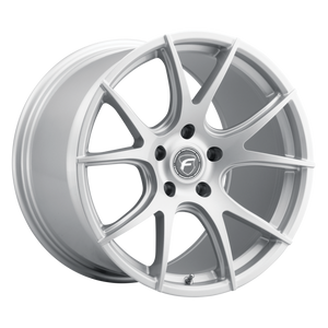 Forgestar CF5V 18x9.5 / 5x112 / ET35 / 66.56 HB - Gloss Silver - Non-BL Wheel