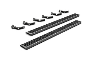 N-Fab Growler Fleet 99-16 Ford F-250/F-350 Quad Cab - Cab Length - Tex. Black