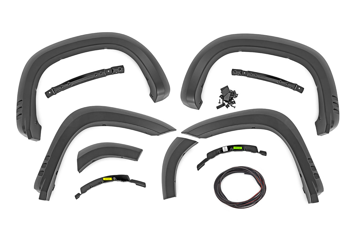 Rough Country SF1 Fender Flares | Chevy Silverado 1500 2WD/4WD (2019-2026 & Refresh)