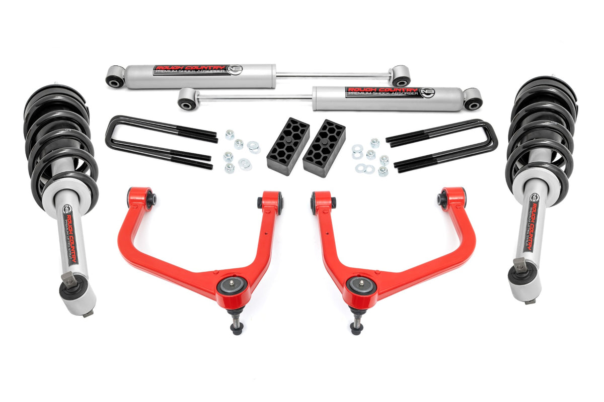 Rough Country 3.5 Inch Lift Kit | Chevy Silverado 1500 2WD/4WD (2019-2024 & Refresh)