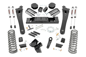 Rough Country 5 Inch Lift Kit AISIN | OE Rear Air | Ram 3500 4WD (2019-2024)
