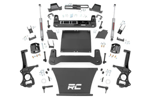 Rough Country 4 Inch Lift Kit AT4/Trailboss | Chevy/GMC 1500 2WD/4WD (19-24)/Silverado 1500 (19-24)