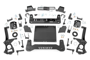 Rough Country 6 Inch Lift Kit Adaptive Ride Control | Chevy/GMC Sierra 1500 (19-24)/Silverado 1500 (21-24)