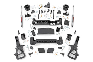 Rough Country 5 Inch Lift Kit Air Ride | Ram 1500 4WD (2019-2024)