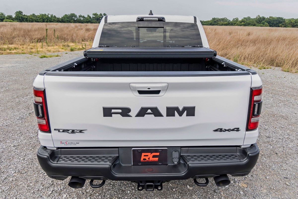 Rough Country Hard Low Profile Bed Cover | Ram 1500 (19-26)/1500 TRX (21-24)