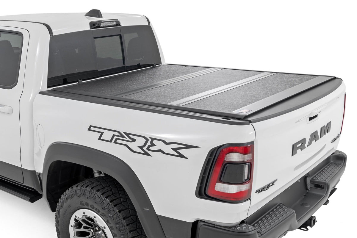 Rough Country Hard Low Profile Bed Cover | Ram 1500 (19-26)/1500 TRX (21-24)