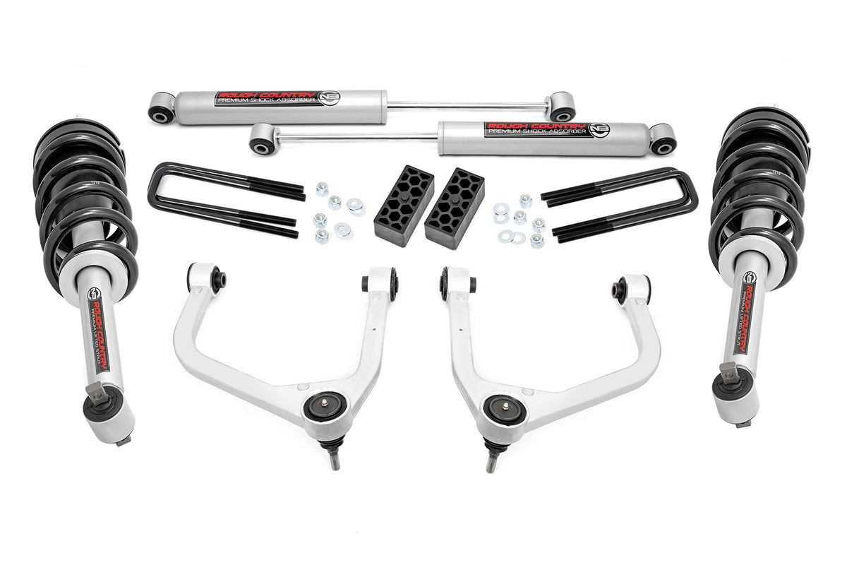 Rough Country 3.5 Inch Lift Kit | Chevy Silverado 1500 2WD/4WD (2019-2024 & Refresh)
