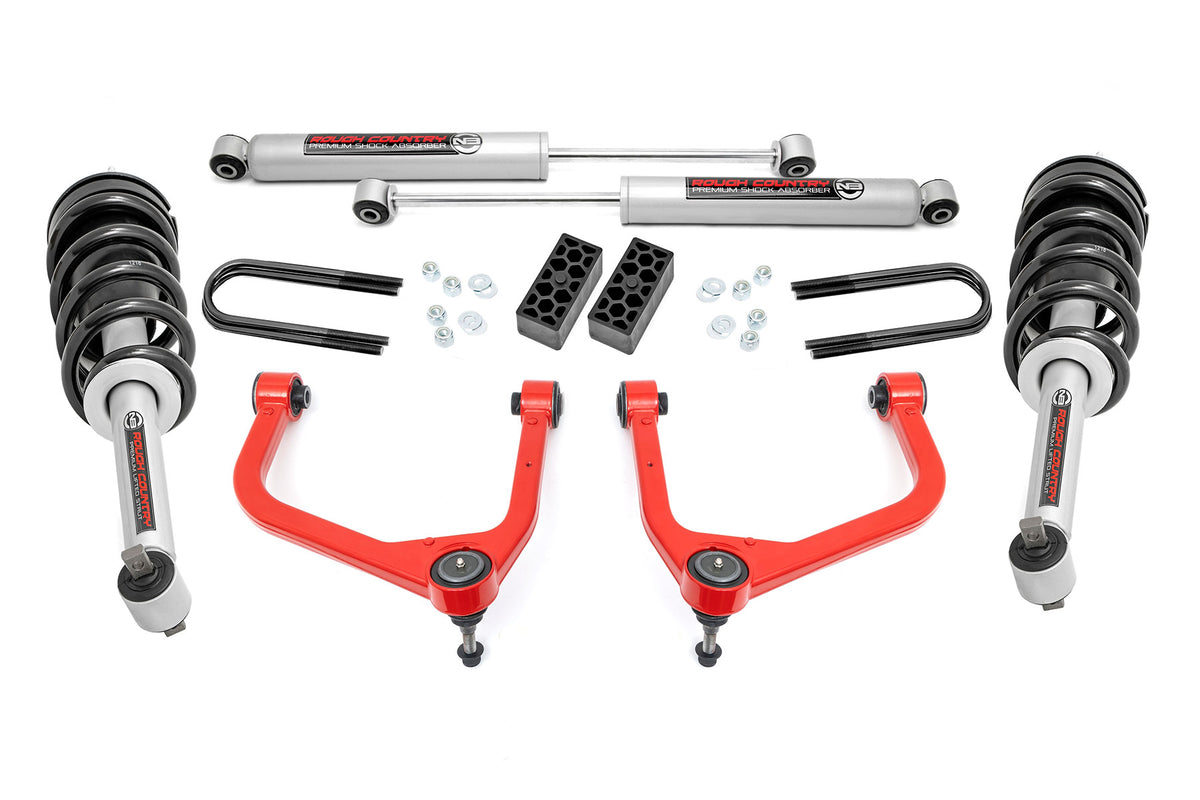 Rough Country 3.5 Inch Lift Kit | Chevy Silverado 1500 2WD/4WD (2019-2024 & Refresh)
