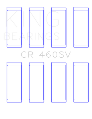 King Engine Bearings Audi/VW 1.9L/2.0L TDI Diesel Connecting Rod Bearings Set - Size +0.25mm