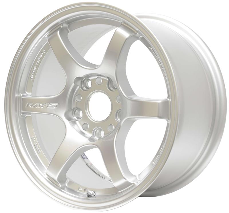 Gram Lights 57DR 15x8.0 +28 4x100 Sunlight Silver Wheel