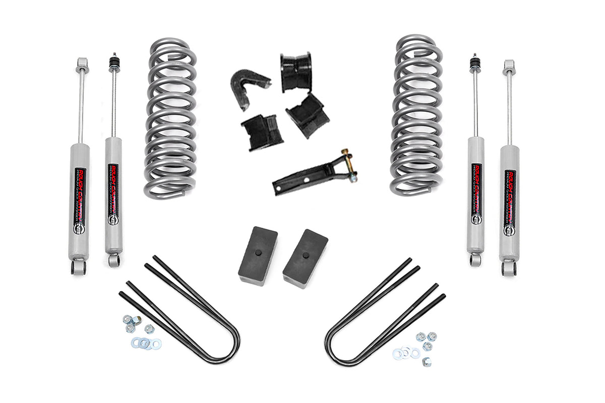 Rough Country 4 Inch Lift Kit Rear Blocks | Ford F-100 4WD (1970-1976)