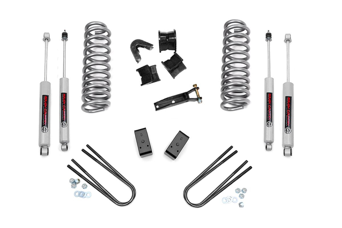 Rough Country 4 Inch Lift Kit Rear Blocks | Ford Bronco 4WD (1978-1979)