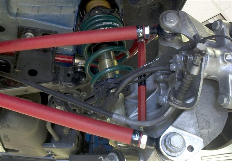 ALTA 02-12 Mini Cooper/S/JCW (Incl. 05-12 Convertible) & 09-12 Clubman Rear Endlinks Adj. Pair - Red