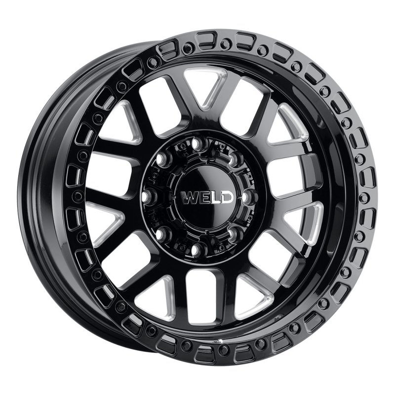 Weld Cinch 20x10 / 8x170 / 4.75 BS / 125.1 HB - Gloss Black Milled - Non-BL Wheel