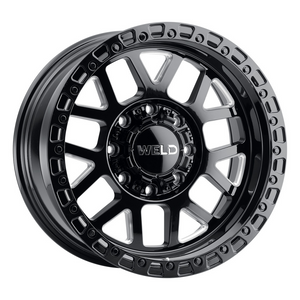 Weld Cinch 20x9 / 8x165.1 / 5 BS / 125.1 HB - Gloss Black Milled - Non-BL Wheel