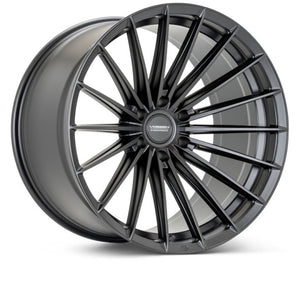 Vossen HFX-4 18x9 - 6x139.7 - ET0 - Super Deep - 106.1 - Satin Black Wheel