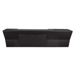 DS18 2x 10in Shallow Down Firing Underseat Ported Box Subwoofer Enclosure Black Spray Paint Finish