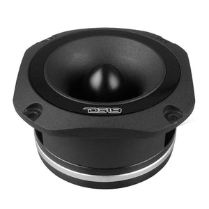 DS18 4in Super Bullet Tweeter Neodymium 220 Watts RMS 1.5in Titanium Vc 8 ohm Black