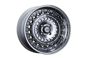 SSR Formula Aero Mesh 18X9.5 +22 Offset MD-Disk 5x114.3 Formula Silver Wheel (S/O - NO CANCEL)