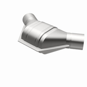 MagnaFlow Universal Catalytic Converter 2 inch Angled O/O PC2 Front