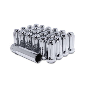 Method Lug Kit - Extended Thread Spline - M14X1.5 - 5 Lug Kit - Chrome - 20 Nuts