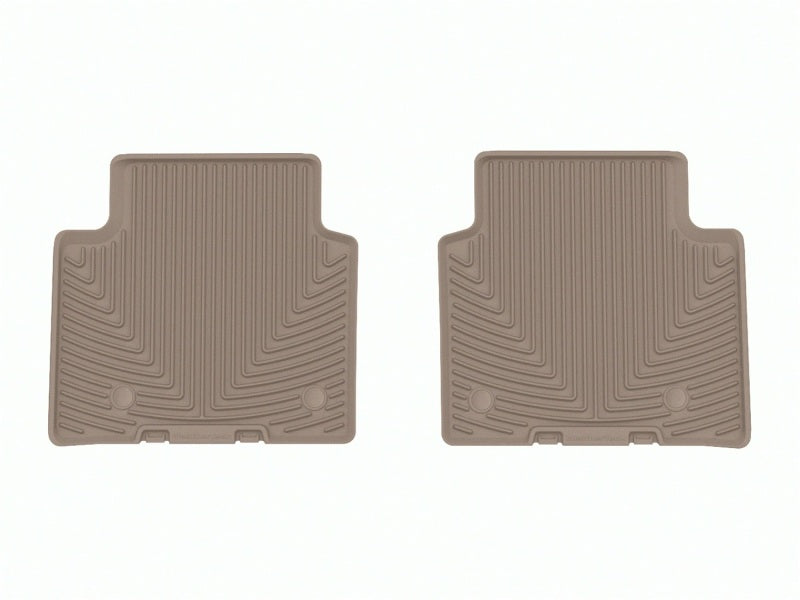 WeatherTech 22-23 Jeep Grand Cherokee WL (Incl. 2022 4xe) Rear Rubber Mats - Tan