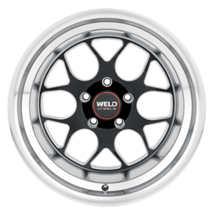 Weld Solana Street 18x9 / 5x114.3 / 6.14 BS / 72.56 HB - Gloss Black Milled - Non-BL Wheel