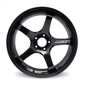 Advan GT Beyond 18x10.5 +24 5x114.3 Racing Titanium Black Wheel