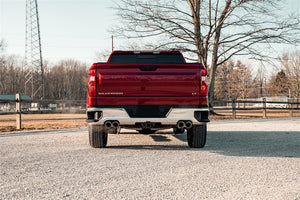 Corsa 2019-2025 Chevrolet Silverado 1500 5.3L 147.5in Wheel Base Cat-Back Dual Rear 4in Polish Tips