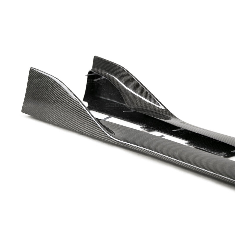 Seibon 2020-2026 Toyota GR Supra MB-Style Carbon Fiber Side Skirt
