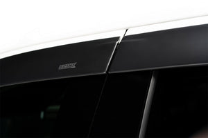 Husky Liners 10-25 Dodge RAM 2500/3500 CC In-Channel Mount Ventvisor Low Pro (4pc) - Matte Blk