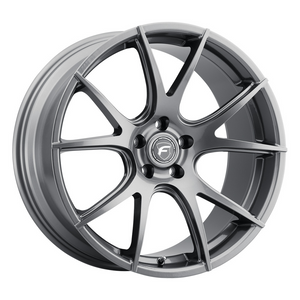Forgestar CF5V 18x10 / 5x112 / ET8 / 66.56 HB - Gloss Anthracite - Non-BL Wheel