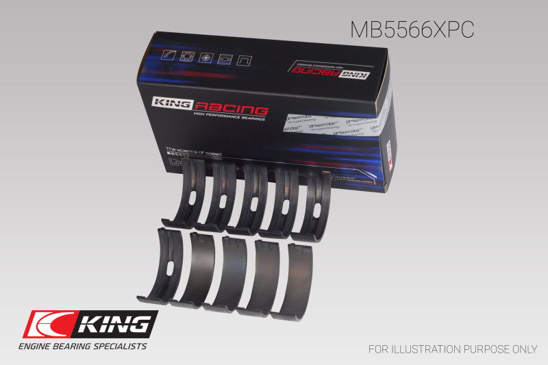 King Engine Bearings Audi/VW ABL/ ADY/ AHH/ AKS (Size 0.25) Main Bearing Set