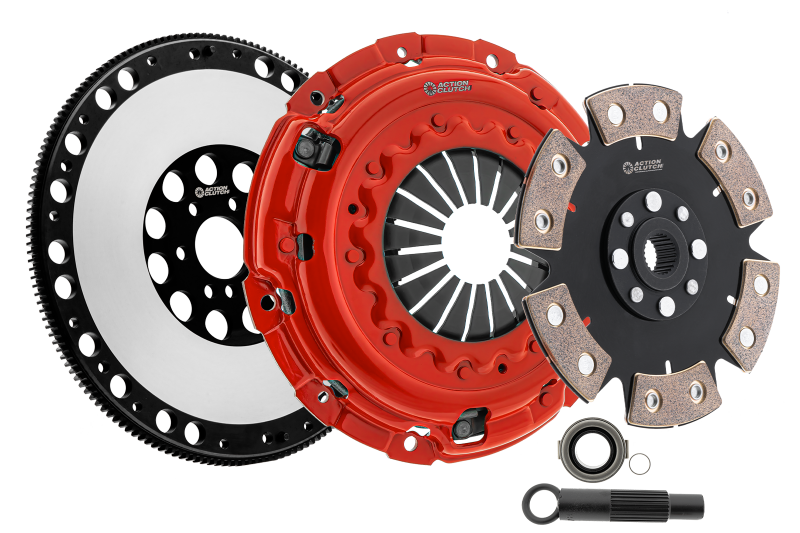 Action Clutch 05-09 Subaru Outback XT 2.5L (EJ255) Turbo AWD Stage 6 Clutch Kit (2MD) w/Lightened FW