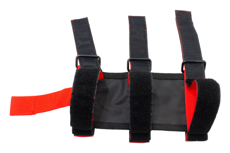 Fishbone Offroad Padded Roll Bar Red Fire Extinguisher Holder