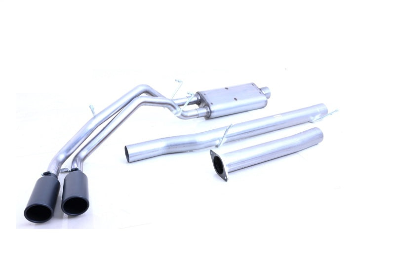 Gibson 23-25 Chevrolet Colorado/GMC Canyon 2.7L Crew Cab Short Bed Blk Elite Cat-Back Dual Exhaust