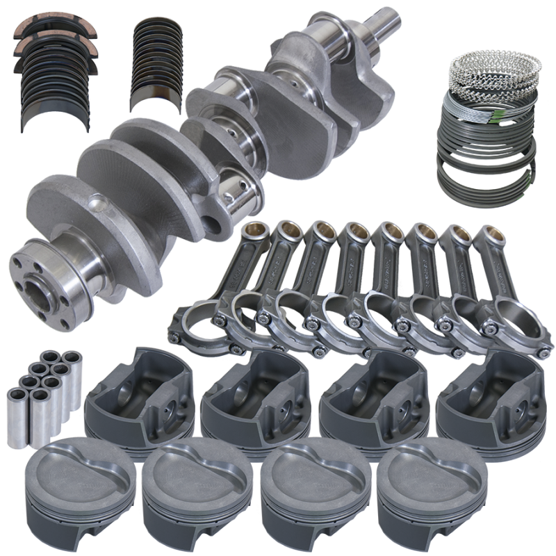 Eagle Ford 351W 4.000in Crank 2.750in Mains 6.250in I-Beam Rods 4.040in Pistons Balanced Assembly