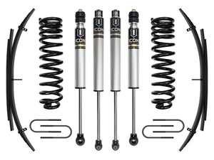 ICON 08-10 Ford F250/F350 2.5in Stage 1 Suspension System w/ Expansion Packs